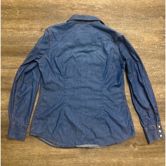 Lucky Brand denim top - Picture 2 of 2